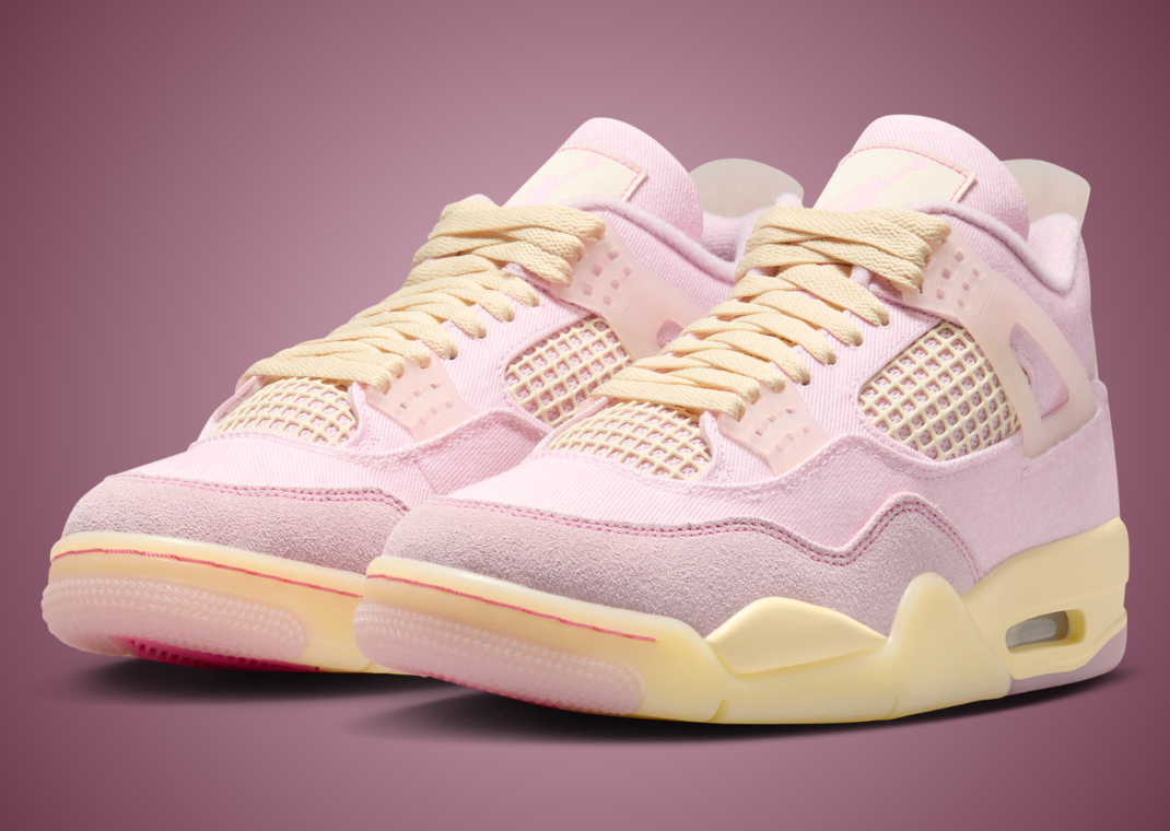 Air Jordan 4 Retro Iced Carmine (W) - Angle