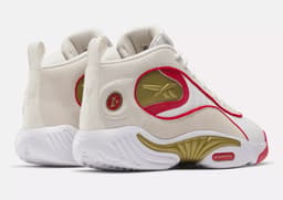 Reebok Answer III White Vintage Chalk - Heel Angle