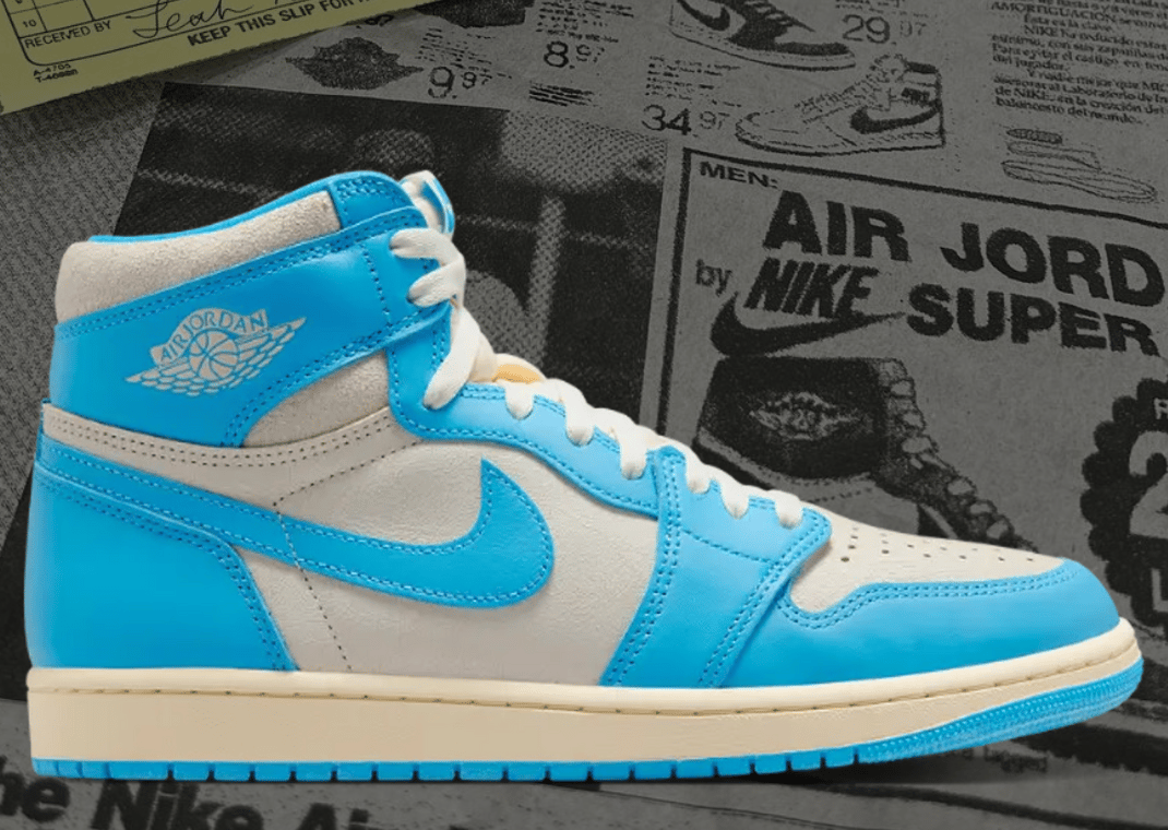 Air Jordan 1 Retro High OG UNC Lost & Found (DZ5485-402)