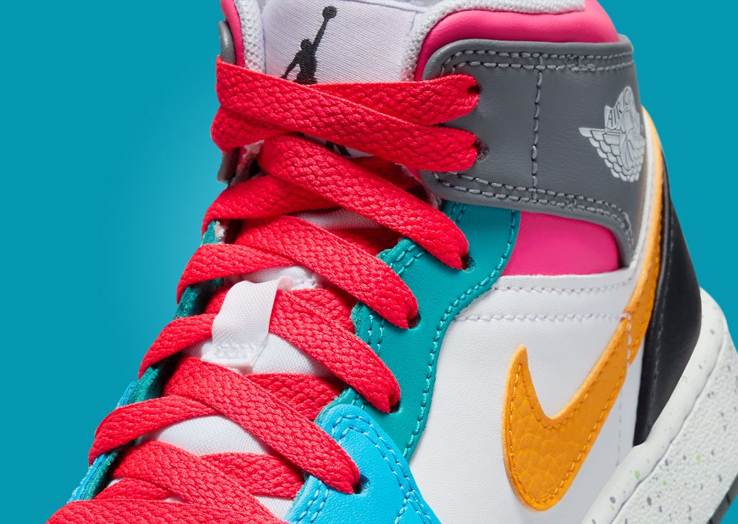 送料無料 いつまで The Air Jordan 1 Mid SE Multi-Color Will Be a Kids' Exclusive シューズ(男性用)