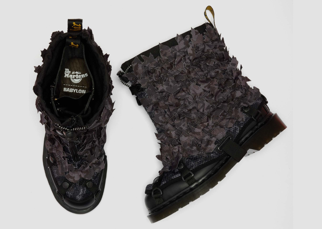 Babylon x Dr. Martens 1460 Black Camo - Pair