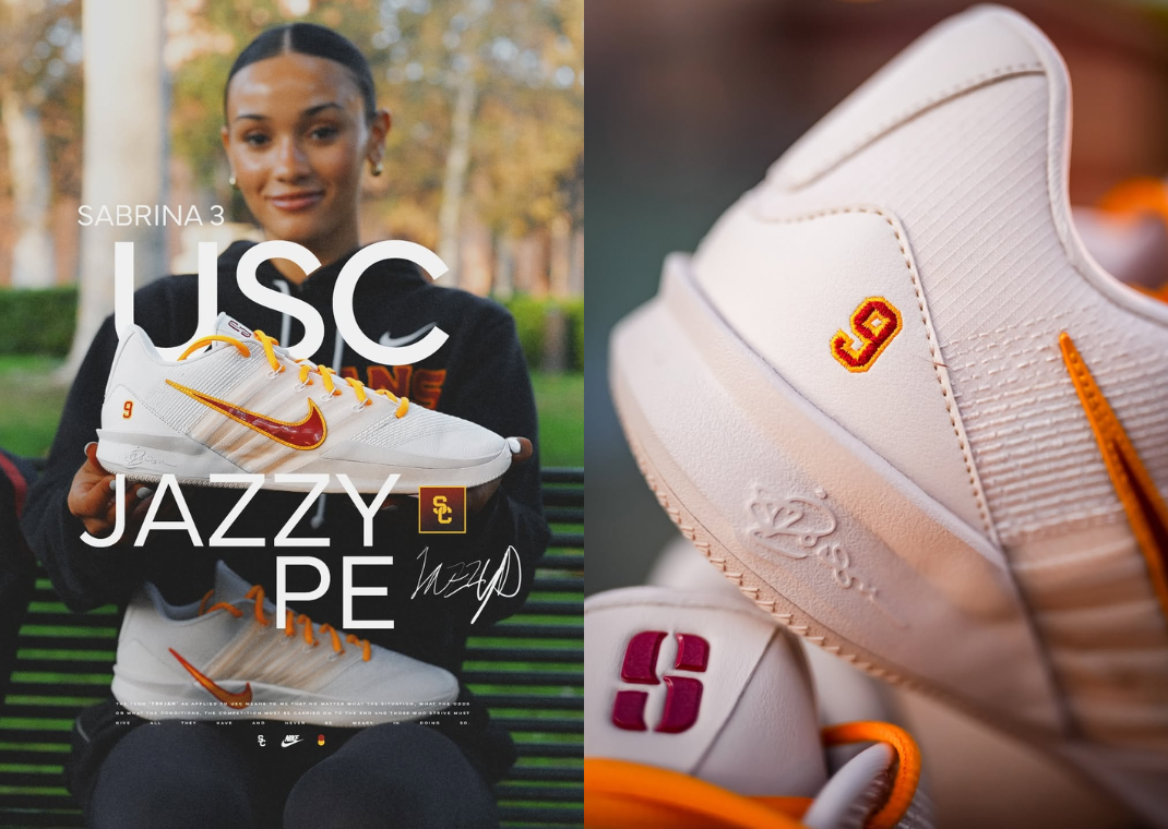 Jazzy Davidson Nike Sabrina 3 USC PE