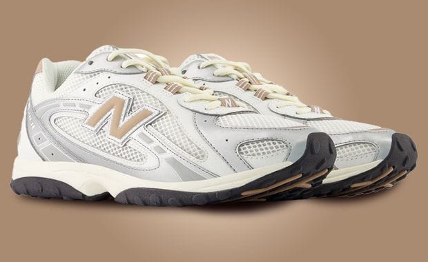 The New Balance 204L Silver Metallic Flat Taupe is a Fall Essential