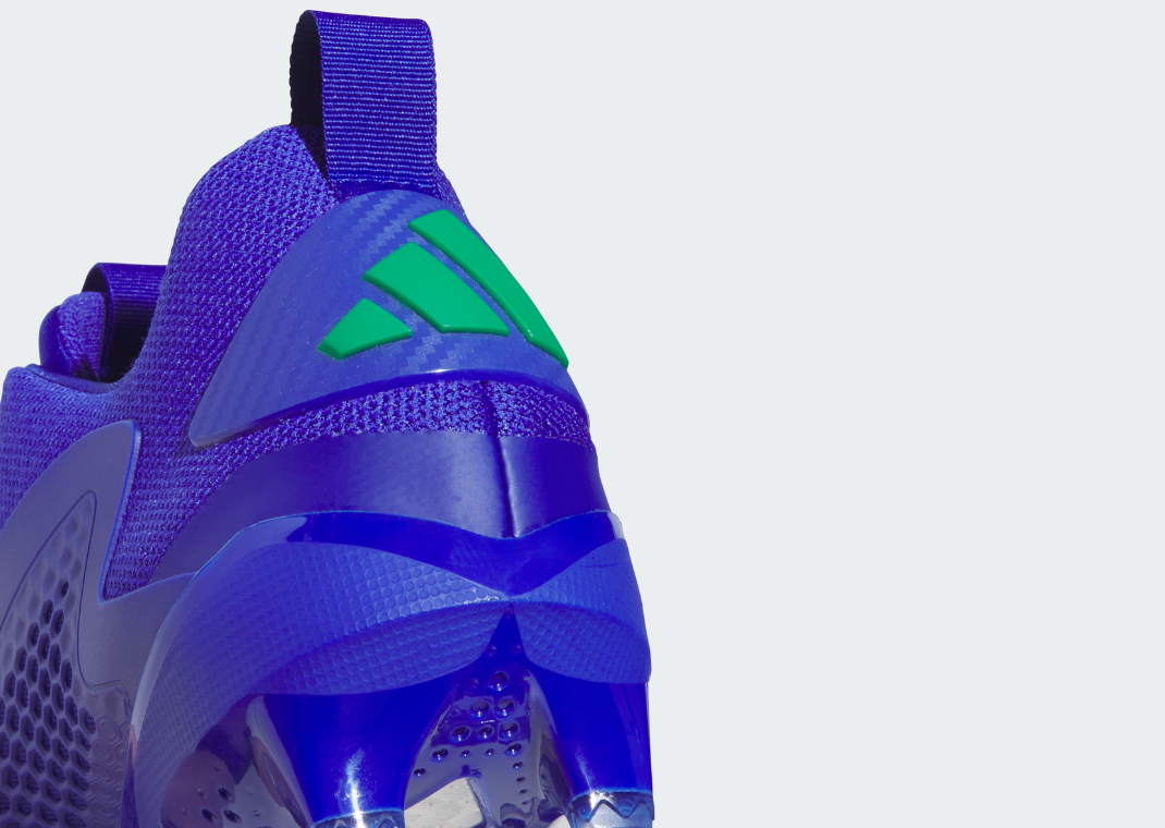 adidas AE 1 Low Football Cleat Lucid Blue - Heel Detail