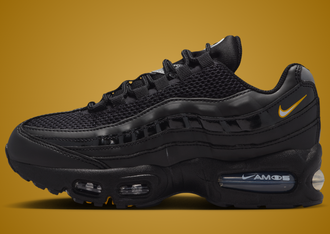 Nike Air Max 95 Big Bubble Total 90 Black Lateral