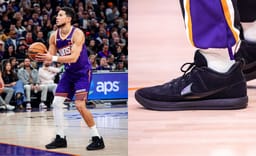 Devin Booker Broke Out a New Triple Black Nike Book 2 Detroit Stomper Colorway 