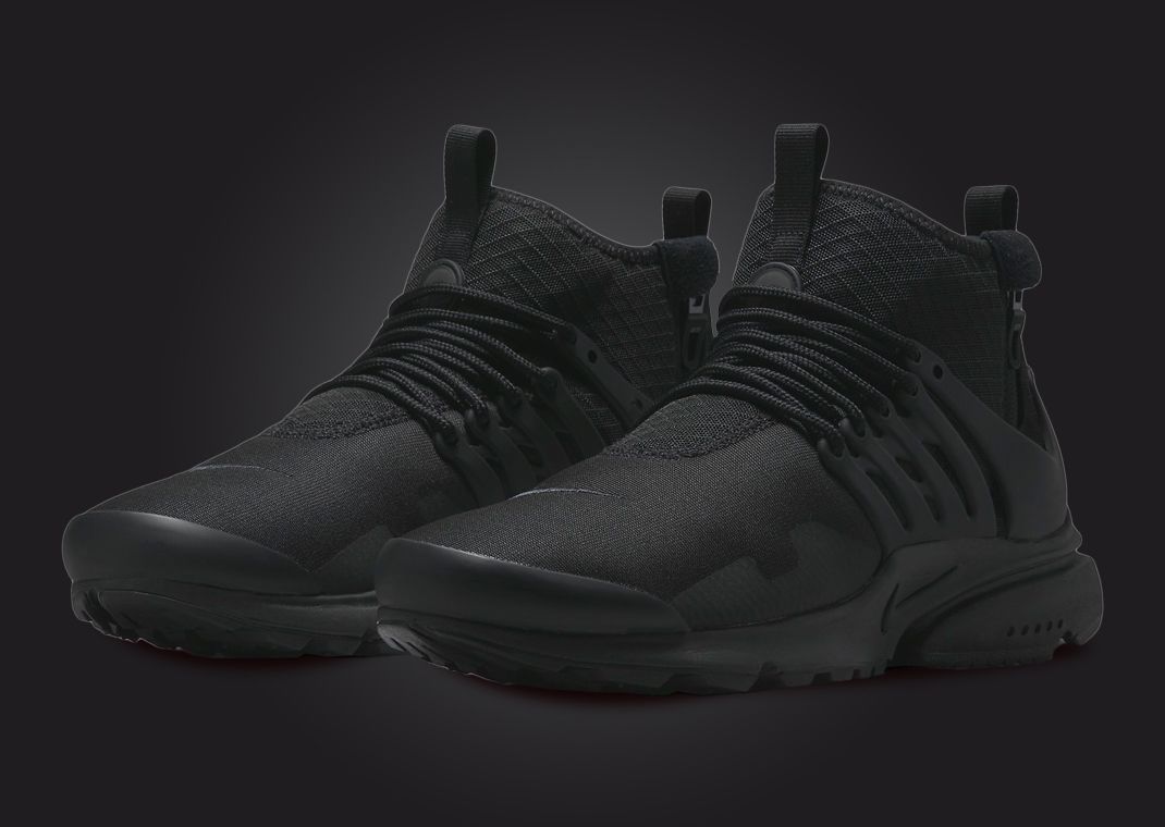 Nike Air Presto Mid Utility Triple Black