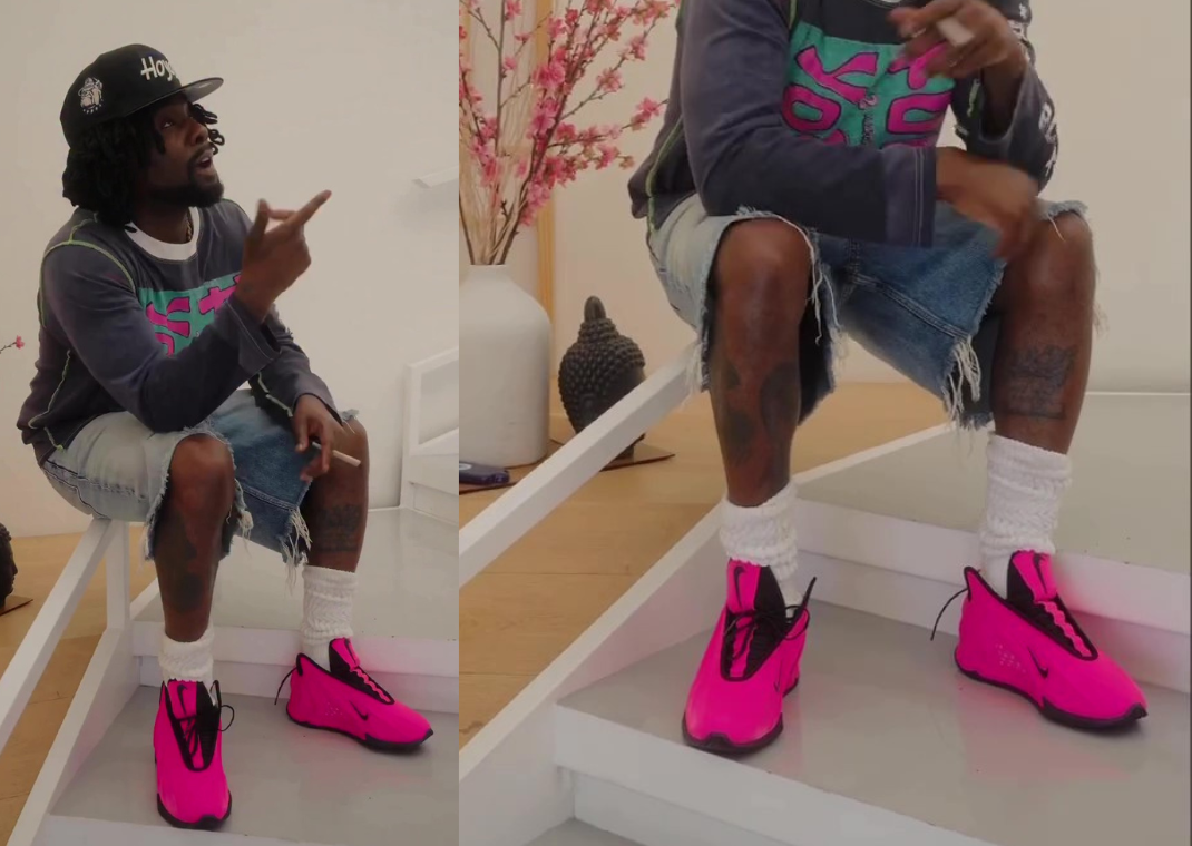 Wale Debuts Nike GT Future Hyper Pink