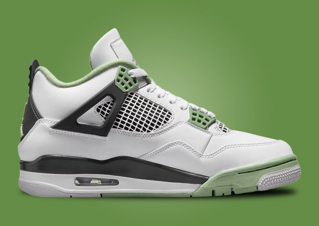 ウィメンズ Nike Air Jordan 4 Retro Seafoam (W) Amazon.com | (Women's) Air Jordan 4 Retro 'Seafoam' 8.5W