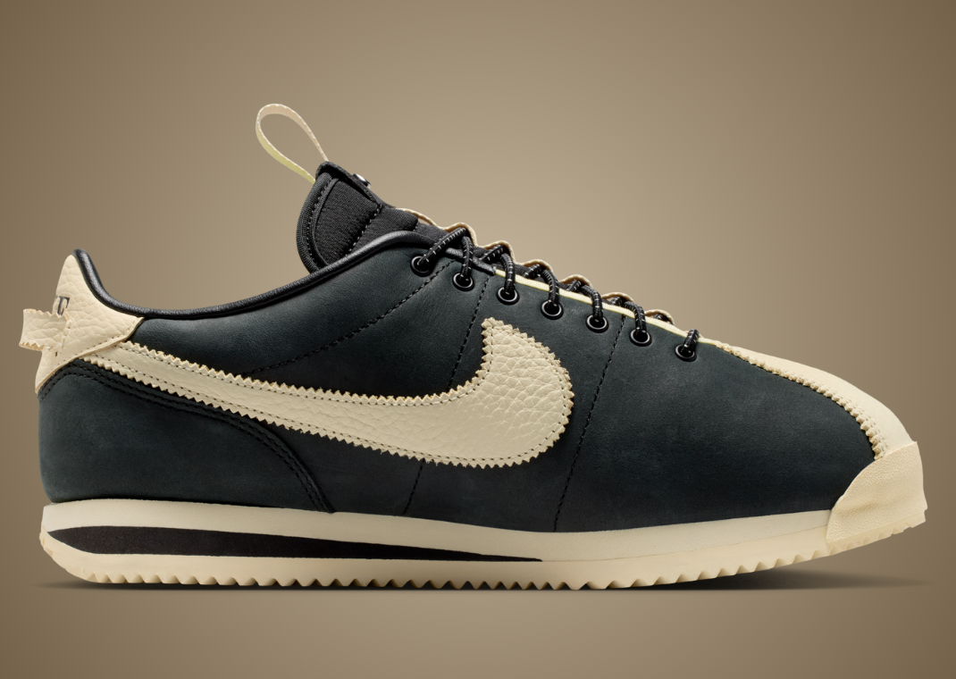 SWDC x Nike Cortez Black (W) - Medial