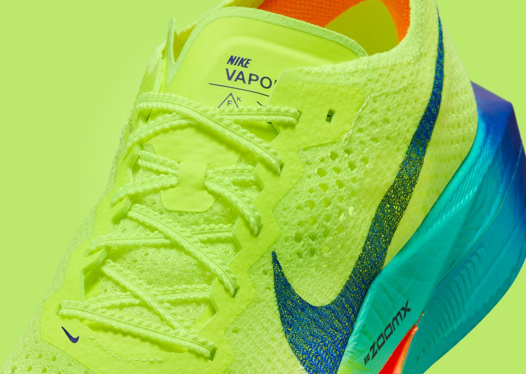 Nike ZoomX Vaporfly NEXT% 3 Volt Midfoot Detail