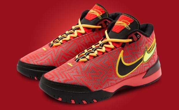 Nike LeBron NXXT Genisus Bright Crimson Sundial