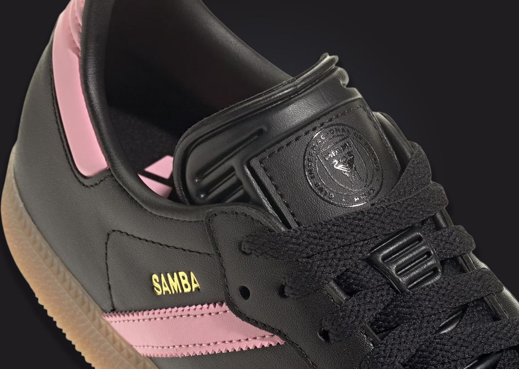 The Inter Miami CF x adidas Samba Indoor Cleat Releases in 2024