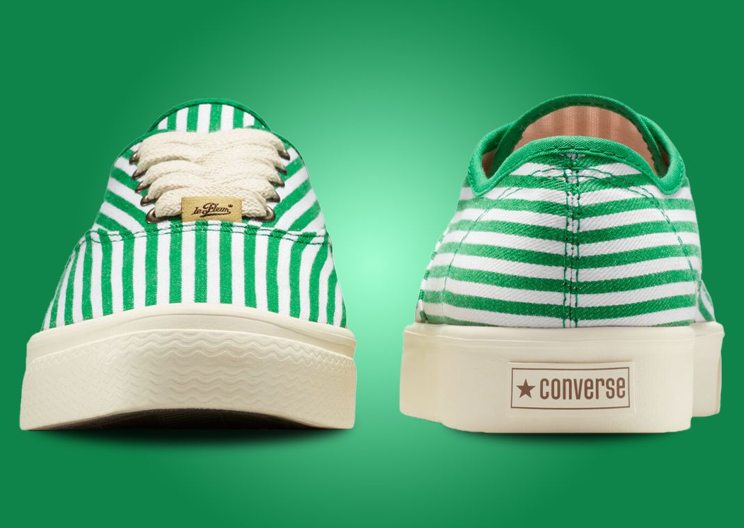 Tyler, The Creator x Converse 1908 Naut-1 Green Tambourine Afterglow Toe and Heel