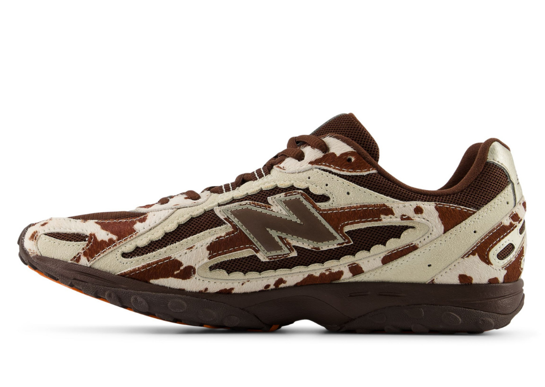 atmos Pink x New Balnace 204L Cow Girl Brown - Medial