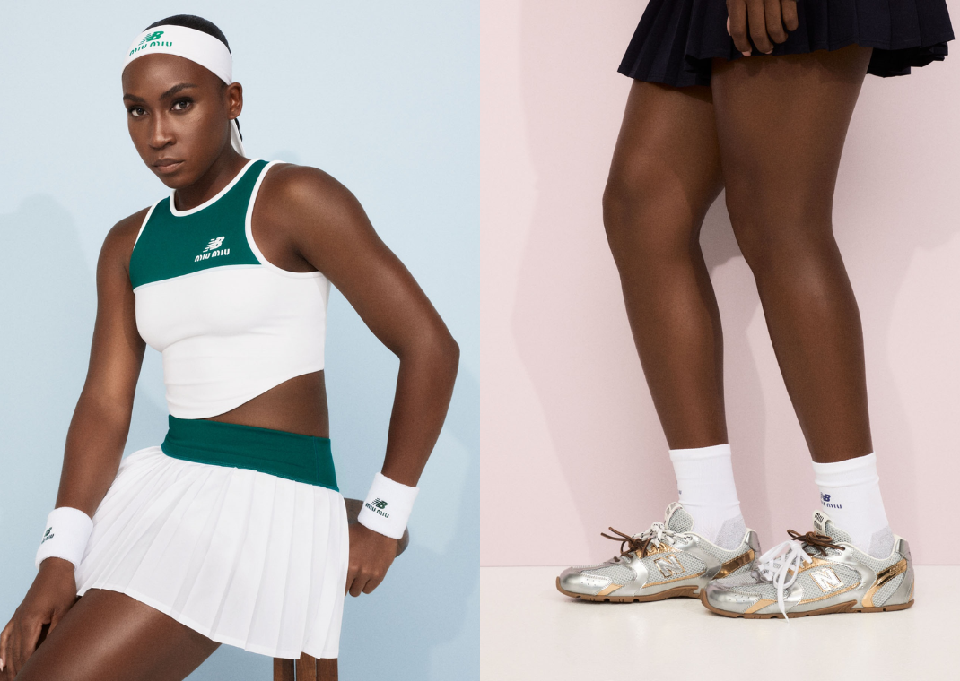 Coco Gauff for Miu Miu x New Balance