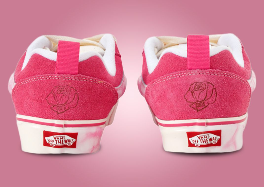 COSTS x Vans Knu Skool Pink Rose Marble Heel