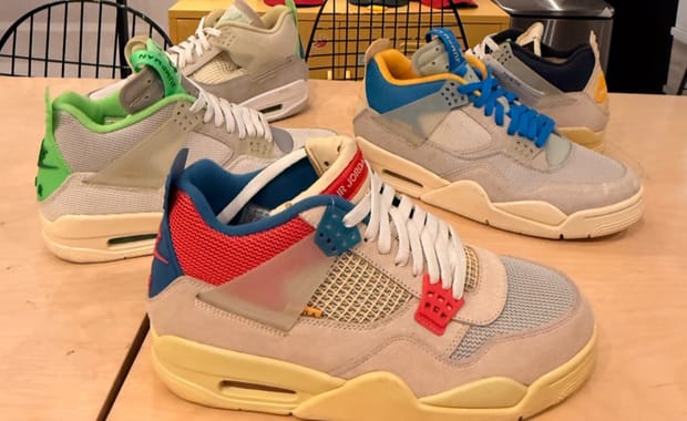 Chris Gibbs Shows Off Unseen Union LA x Air Jordan 4 Samples for Design Studio Announcement