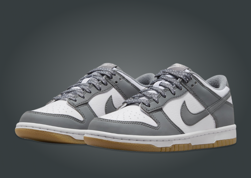 Nike Dunk Low White Smoke Grey Gum