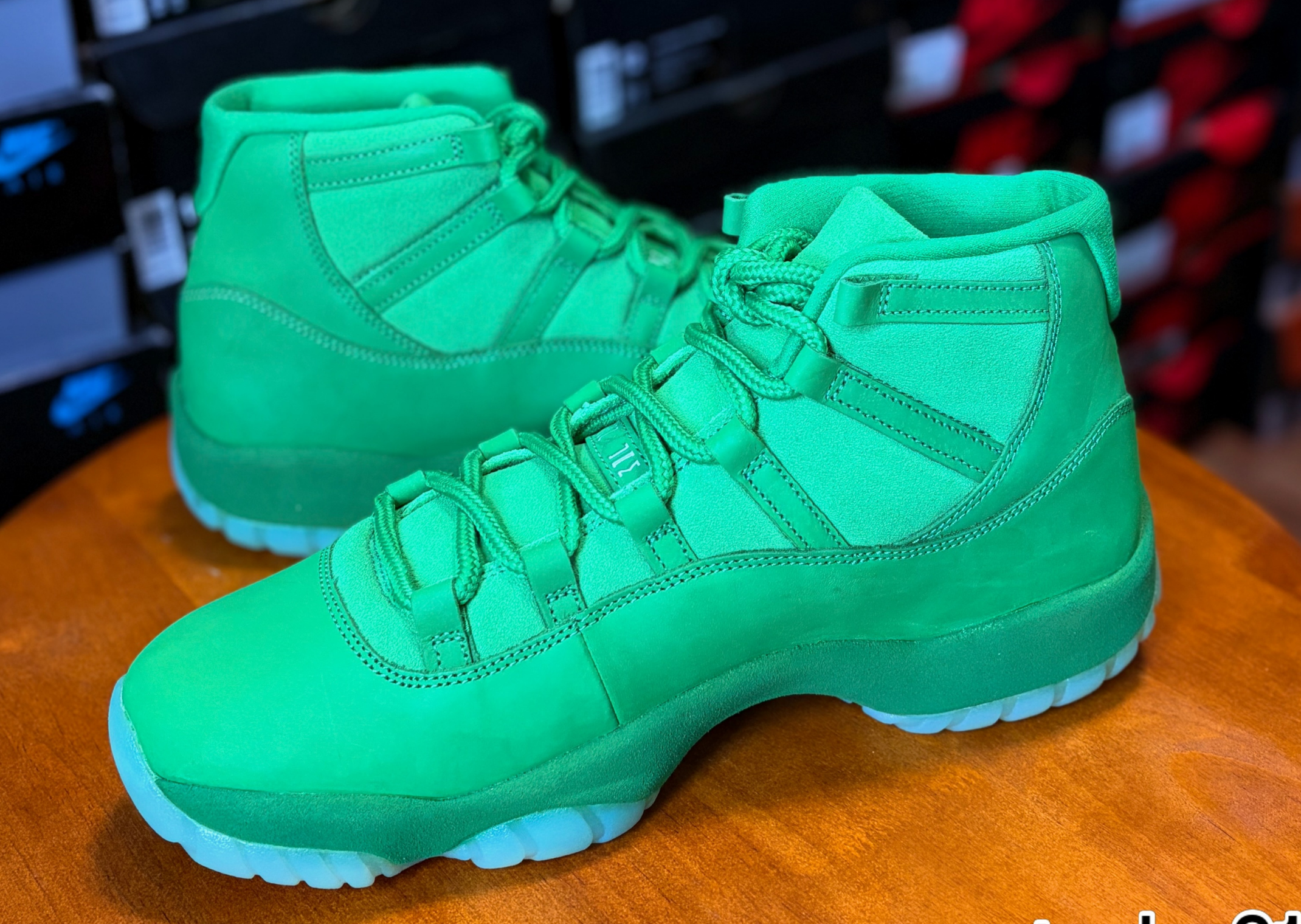 Air Jordan 11 Retro Green Screen