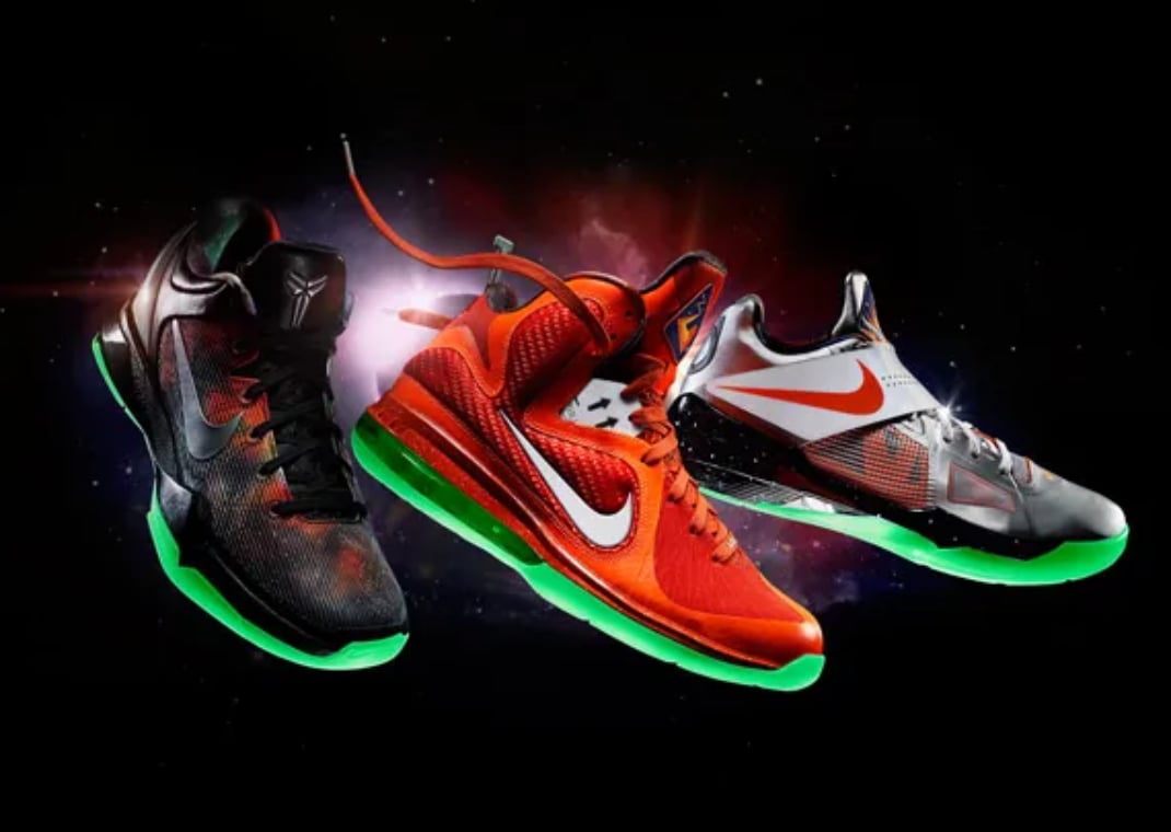 Part of the Nike Basketball Galaxy Pack from 2012