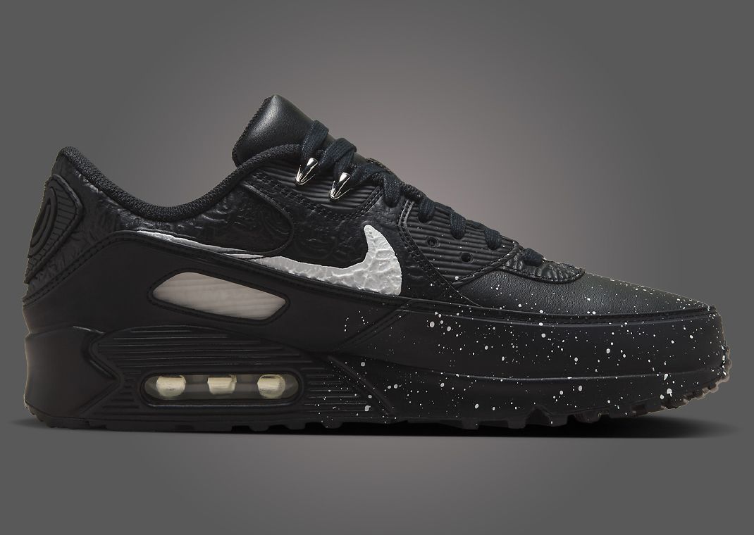 Slawn x Nike Air Max 90 Black Medial