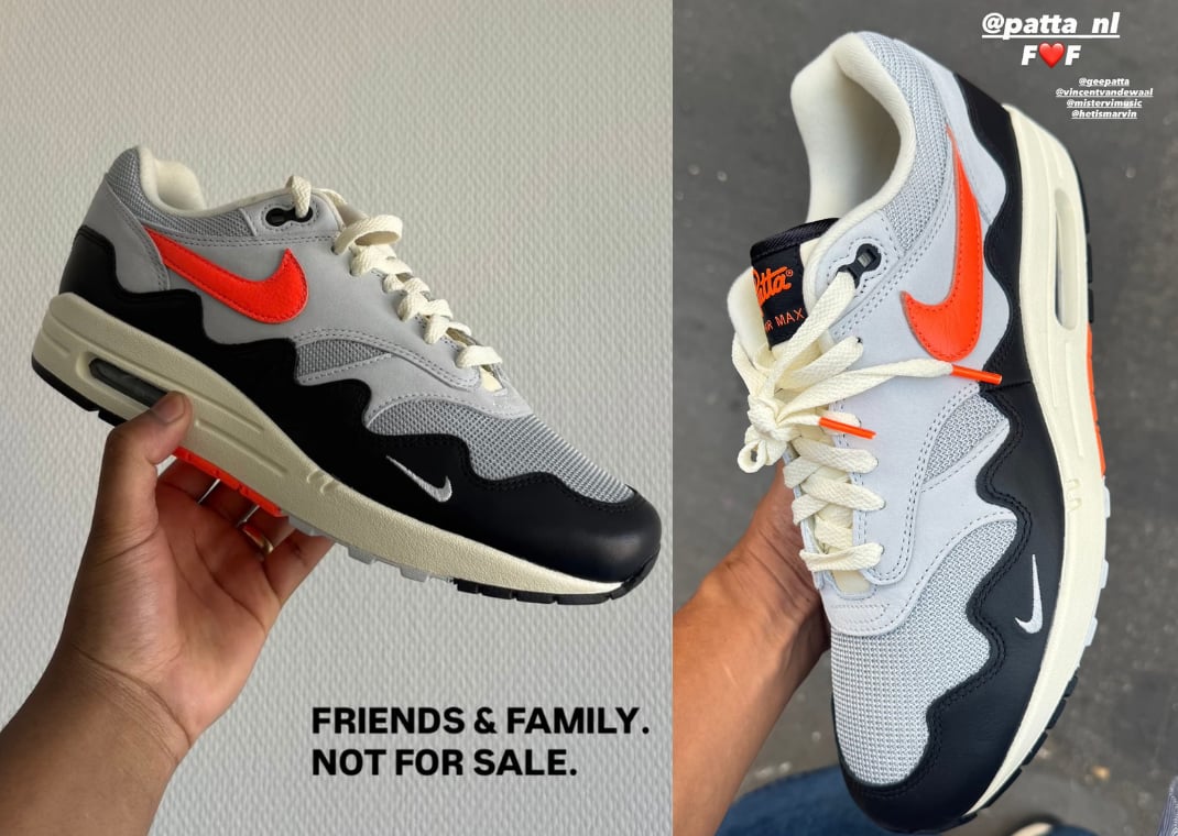 Patta x Nike Air Max 1 Waves F&F