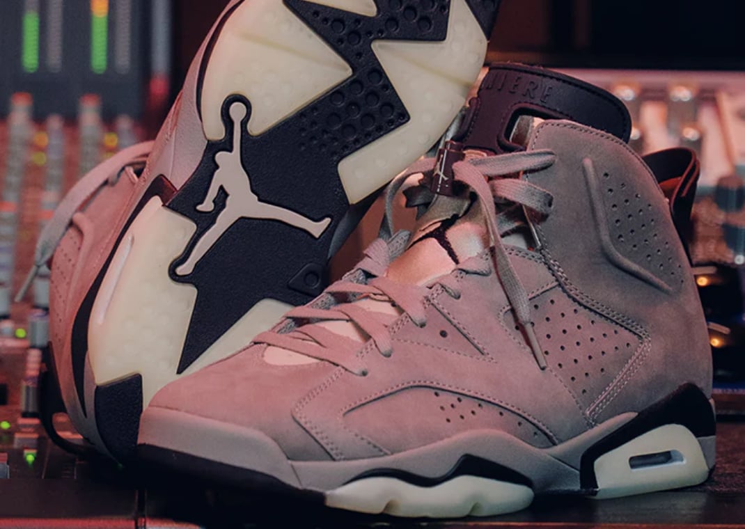 A Ma Maniere x Air Jordan 6 Retro Smokey Mauve