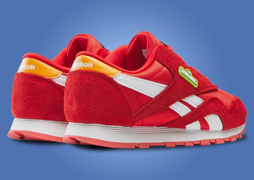 Sesame Street x Classic Nylon Elmo Heel Angle
