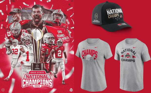 Ohio State Buckeyes CFP National Championship Gear