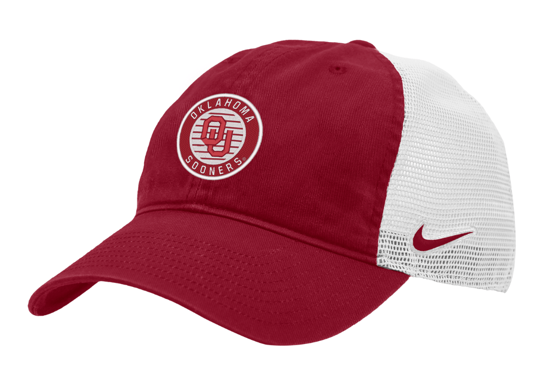 Oklahoma Heritage86 Nike College Trucker Hat