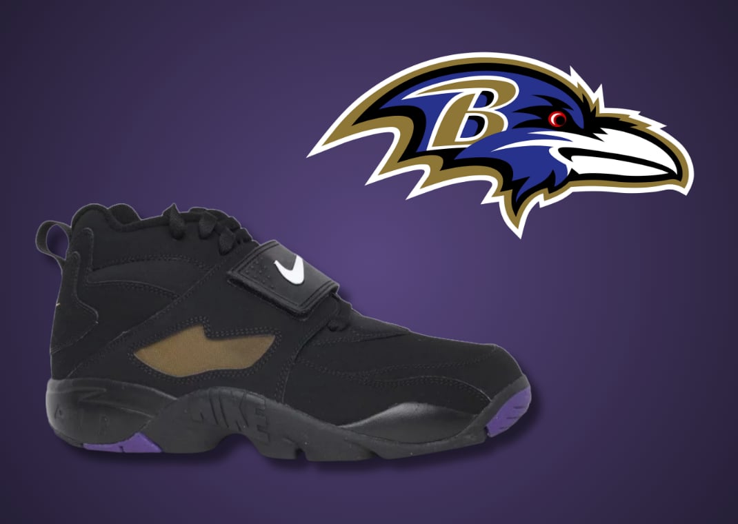 The Nike Air Diamond Turf Ravens Releases Summer 2025