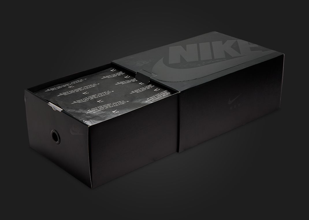 Matthew M Williams x Nike Zoom MMW 6 TRD Run Triple Black Packaging