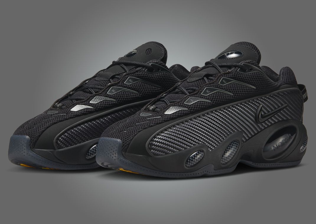 NOCTA × Nike Glide Black/Iron Grey us10 Nike NOCTA Glide Drake Black Iron Grey Men's - DM0879-002 - US