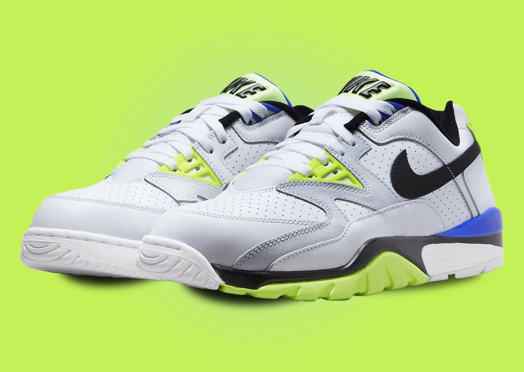 Nike Air Cross Trainer 3 Low White Racer Blue Volt