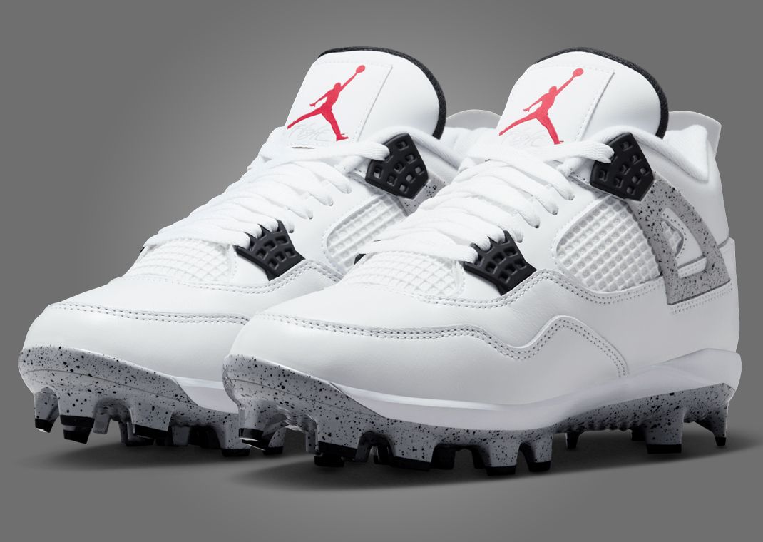 Air Jordan 4 Retro MCS White Cement Angle