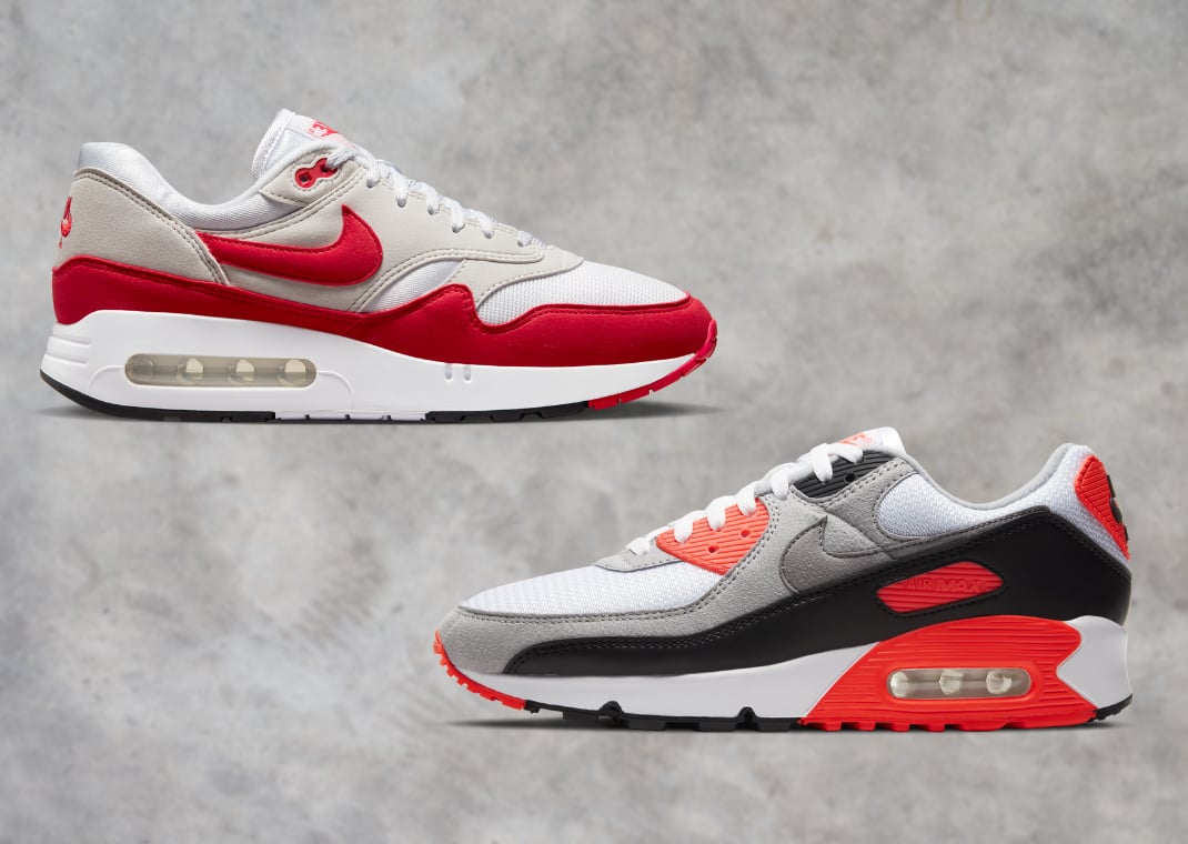 Air Max 1 vs. Air Max 90