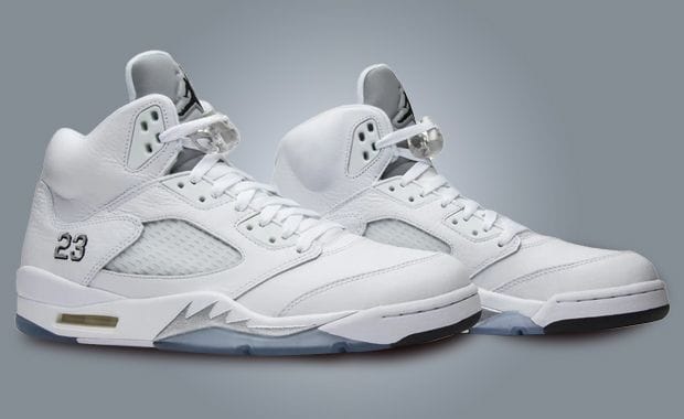 The Air Jordan 5 Retro White Metallic Returns Summer 2026