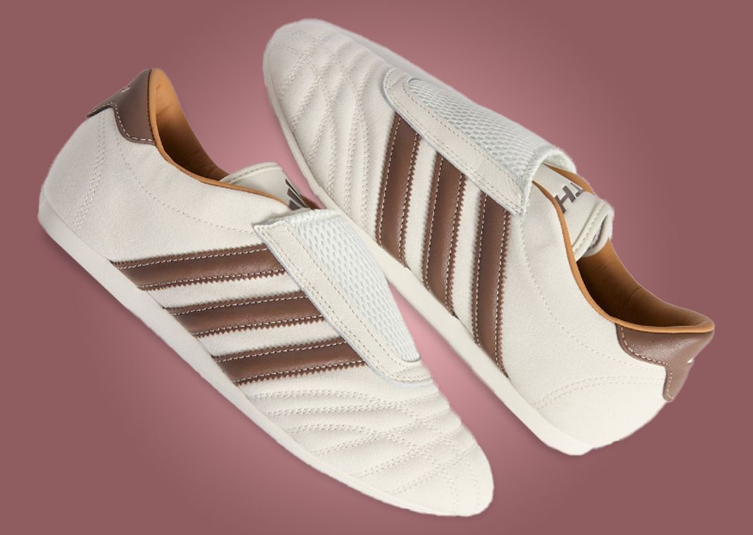 Kith Women x adidas Taekwondo Natural Canvas & Coffee Quartz - Pair