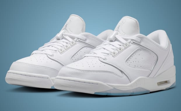 This White Air Jordan Sixty Plus Low Sail Keeps It Clean 