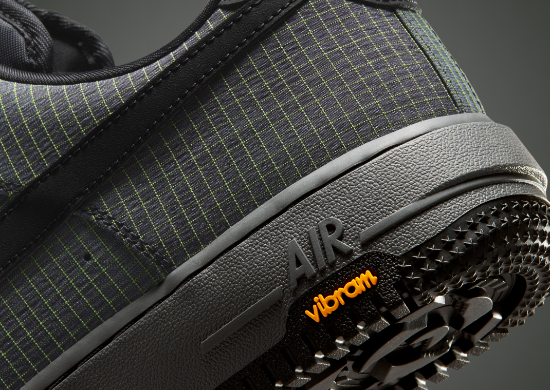 Nike Air Force 1 Low LX Vibram Pencil Point - Heel Detail