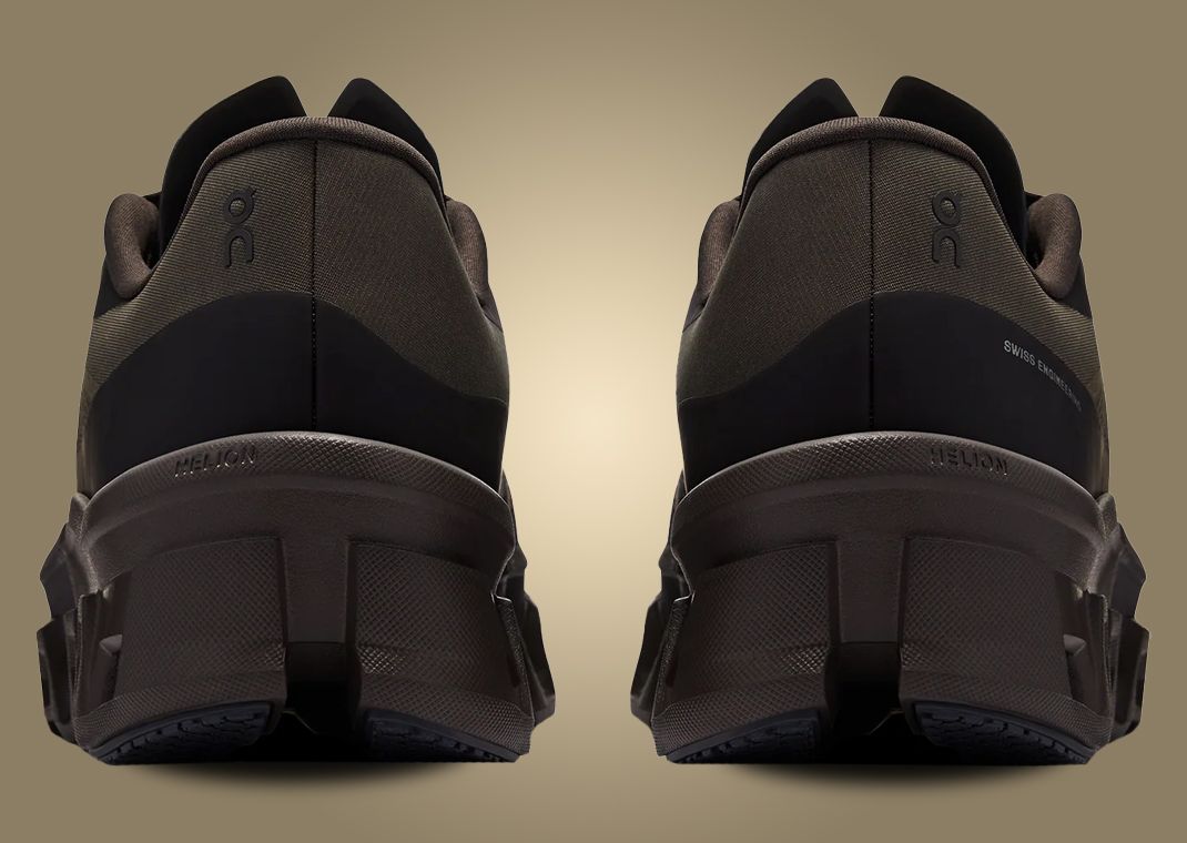 Post Archive Faction x On Cloudmonster 2 Thorn Brown Heel