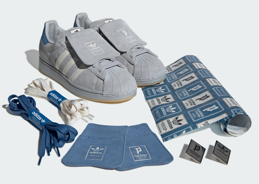 atmos x Pointless Journey x adidas Superstar Clear Onix