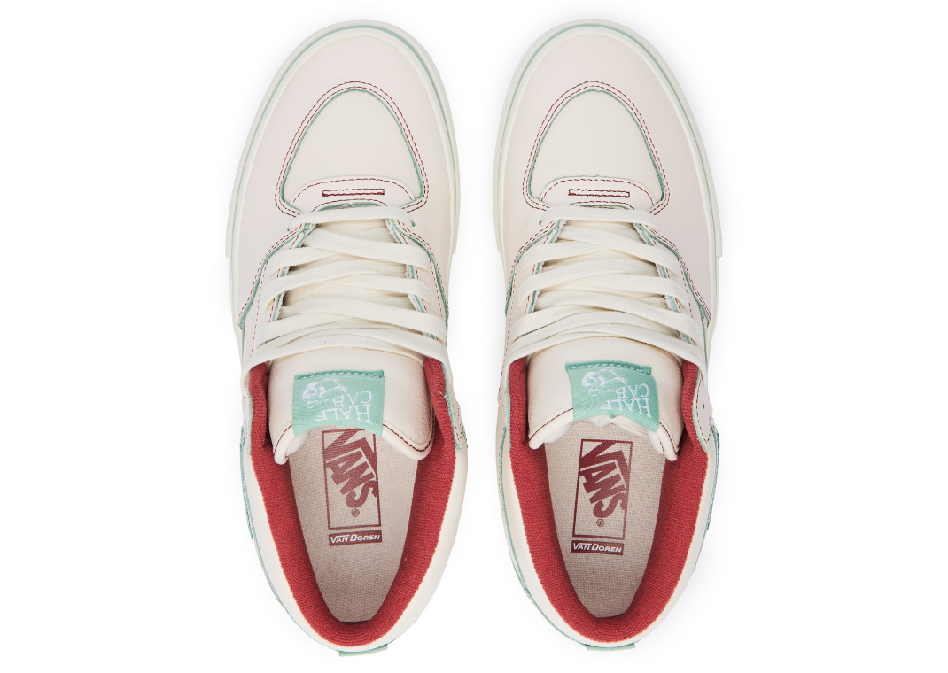 Crenshaw Skate Club x Vans Half Cab White - Top
