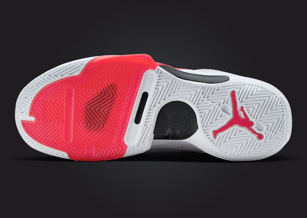 Jordan One Take 5 White Red Black Outsole