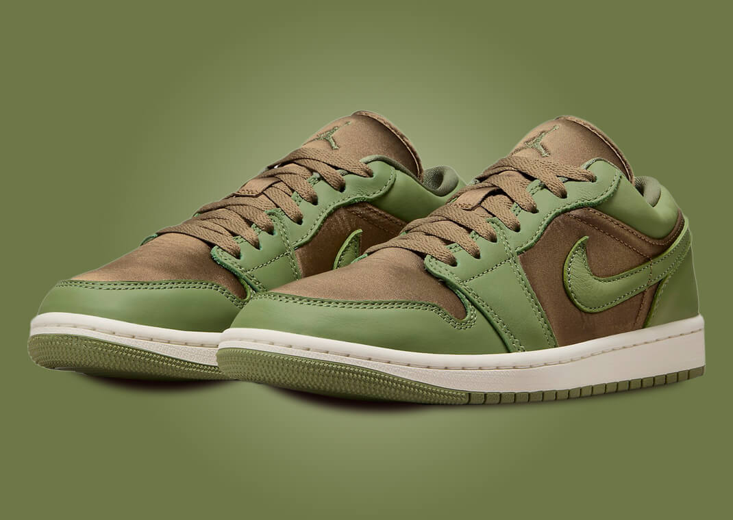 Air Jordan 1 Low SE "Brown Kelp Sky J Light Olive" (W)