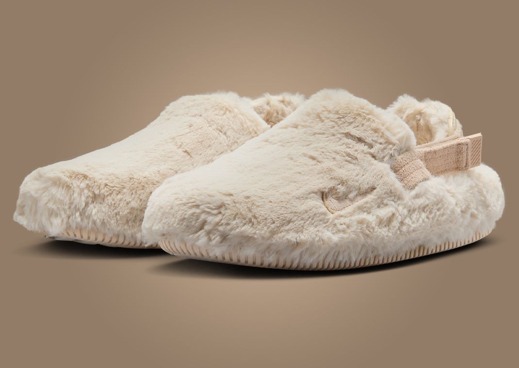 Nike Calm Mule Fur Sanddrift (W)