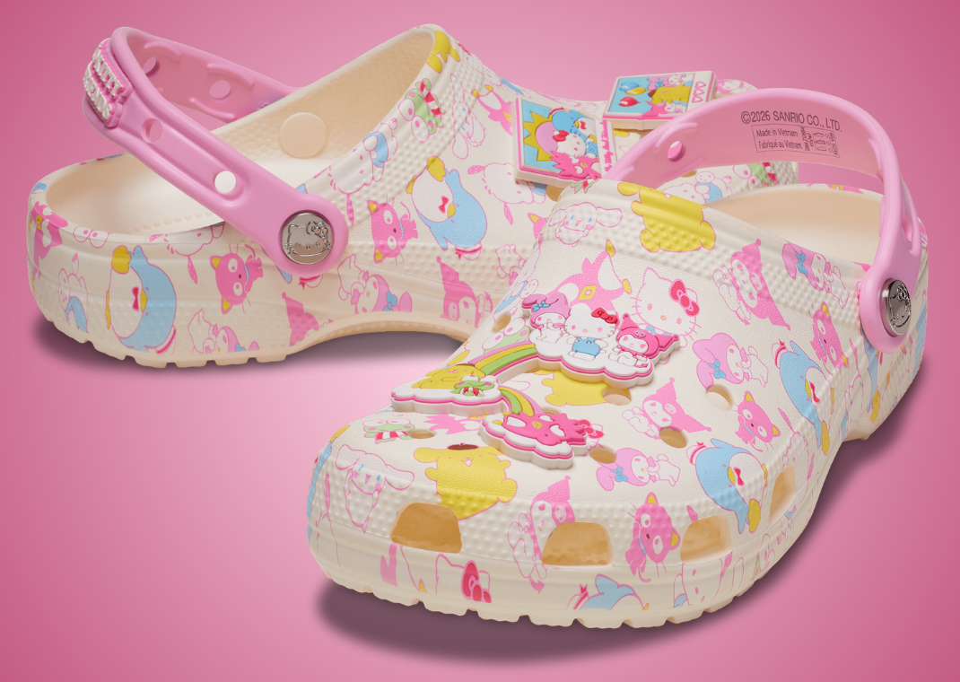 Hello Kitty x Crocs Classic Clog Pastel - Angle