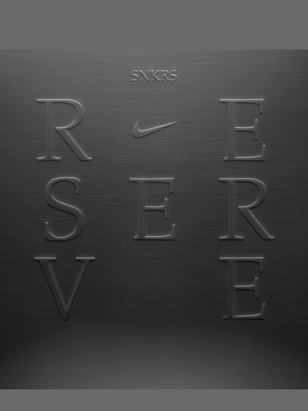 Would you use SNKRS Reserved to pre-order sneakers?