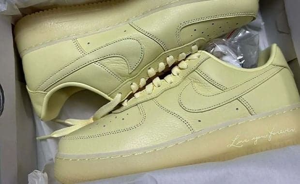 Drake x Nike Air Force 1 Low Certified Lover Boy Citron Tint